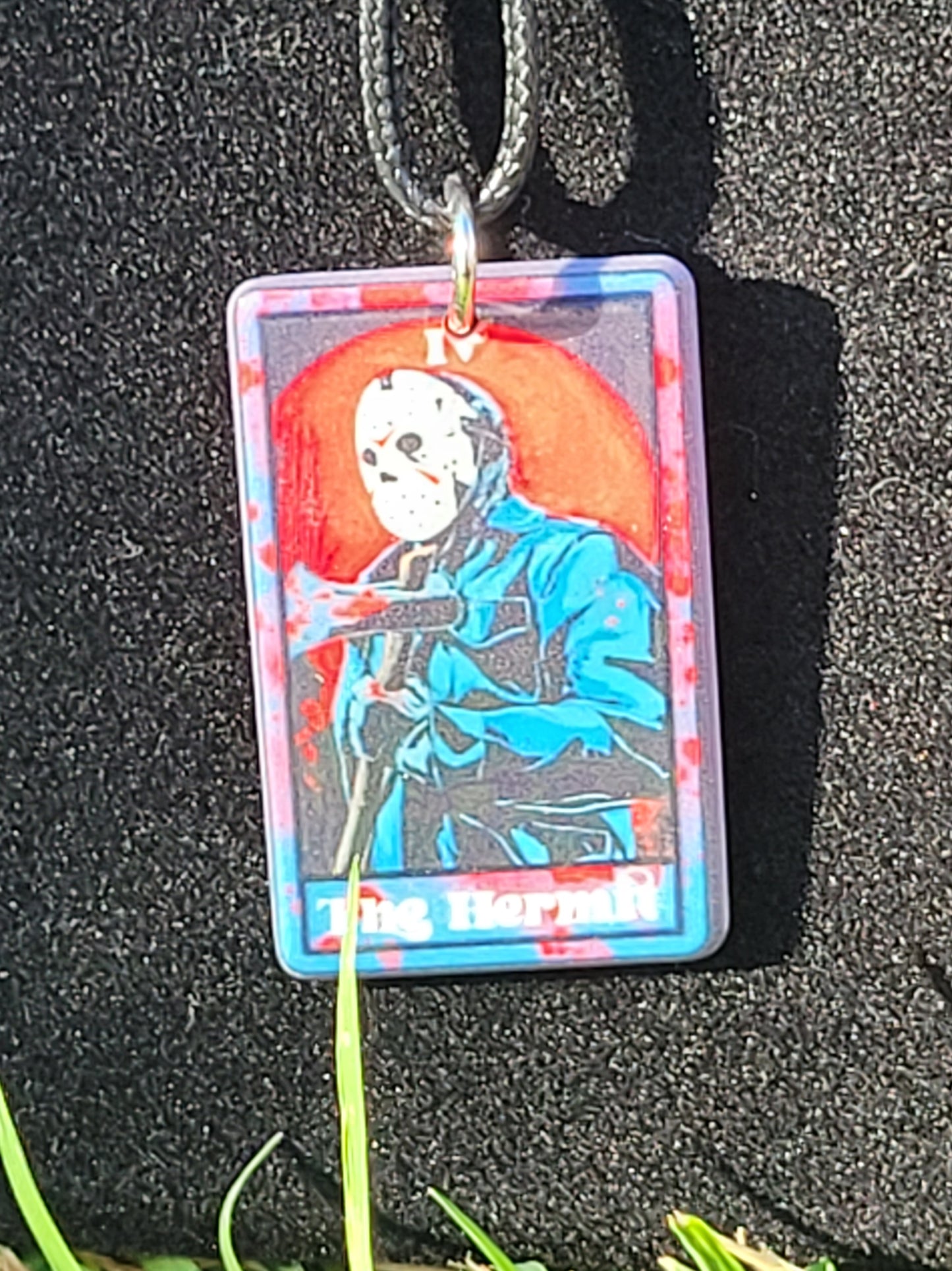 Tarot Card Necklaces - Horror Themed