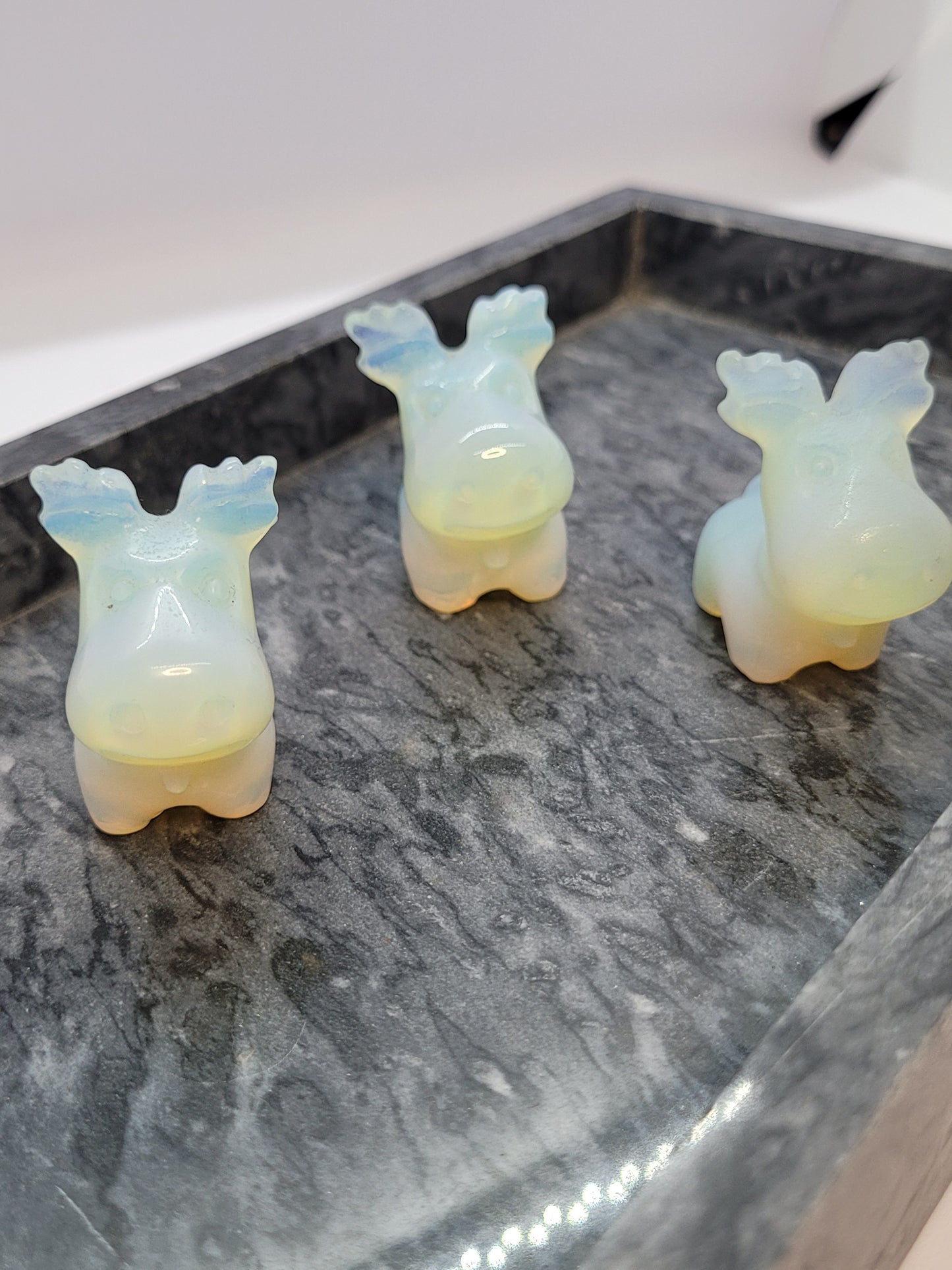 Opalite Reindeers - Small
