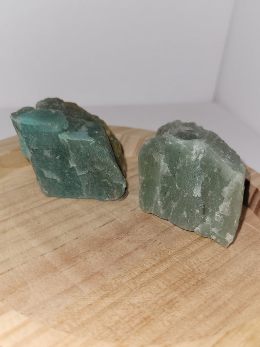 Raw crystal chunks