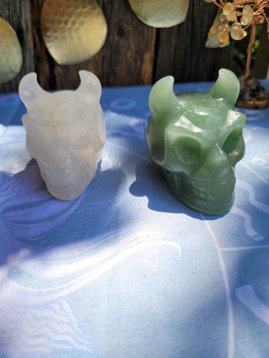 Horned skulls