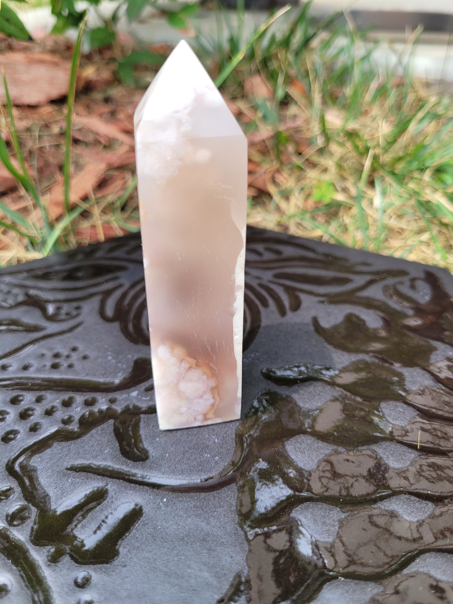 Various Flower Agate towers