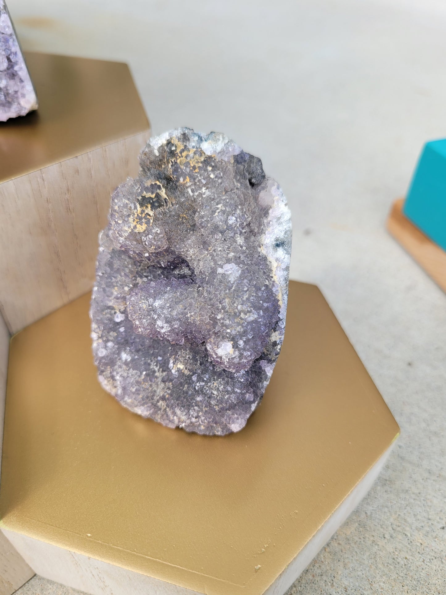 Funky Amethyst Cut Base Geode