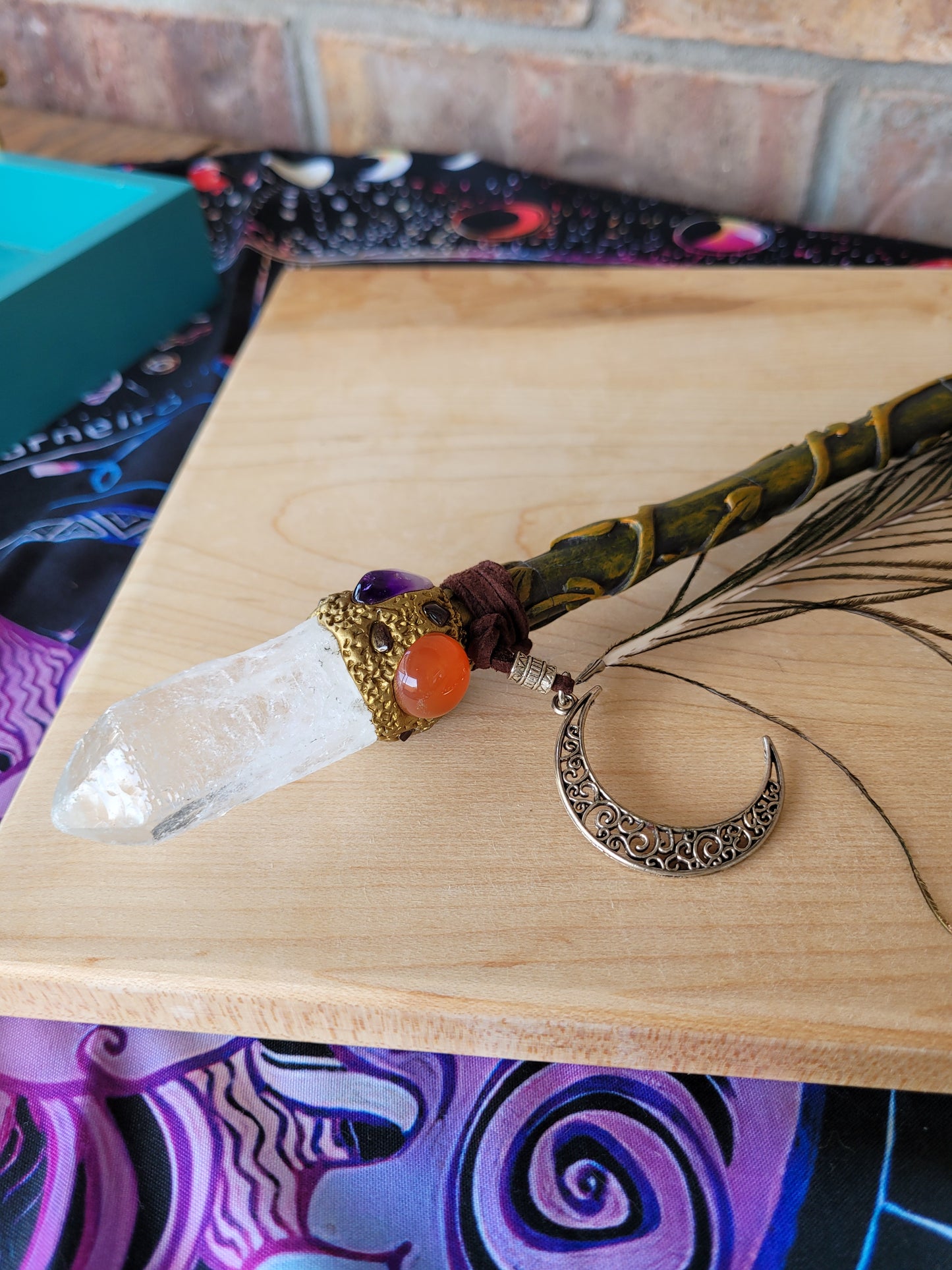 Clear Quartz septar wands