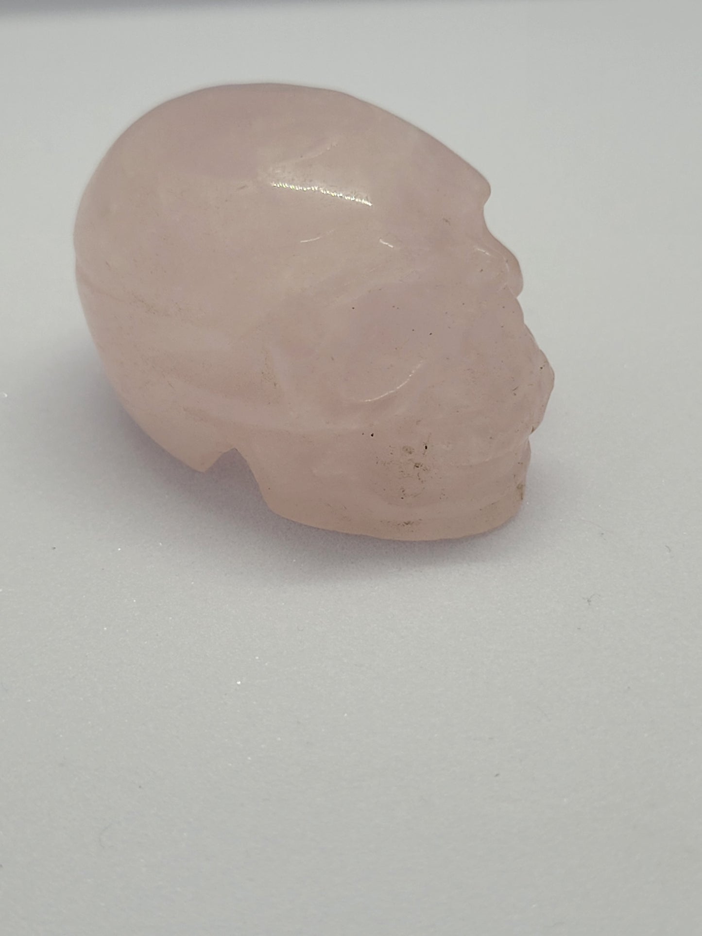 Rose Quartz small skull