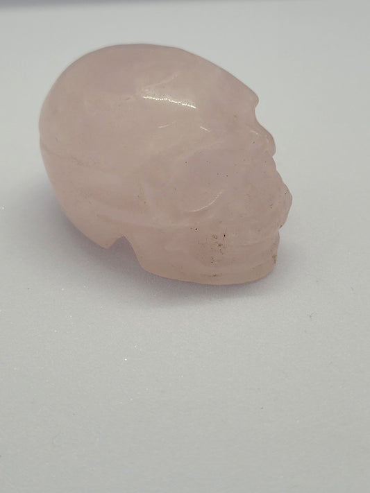 Rose Quartz small skull