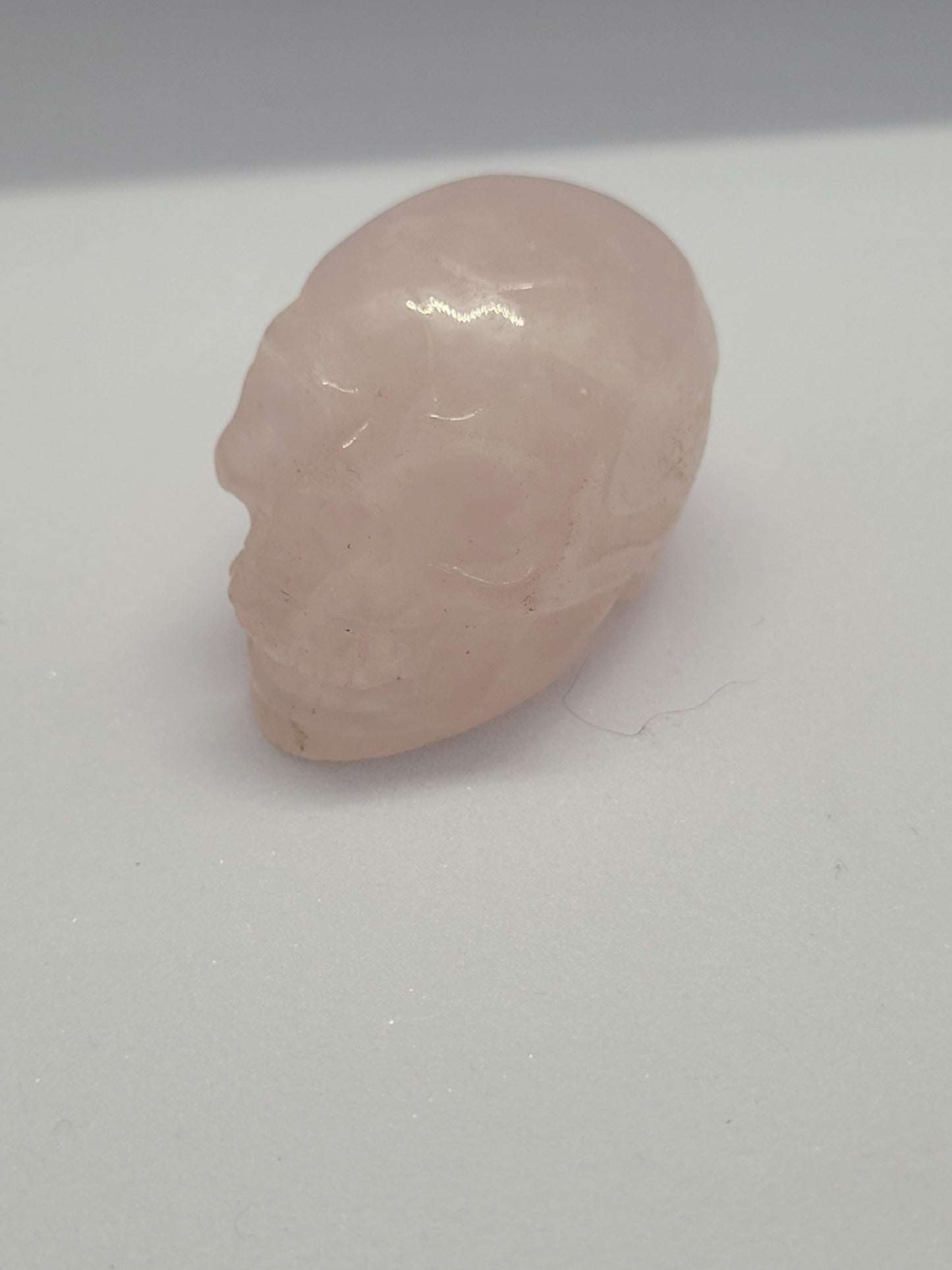 Rose Quartz small skull