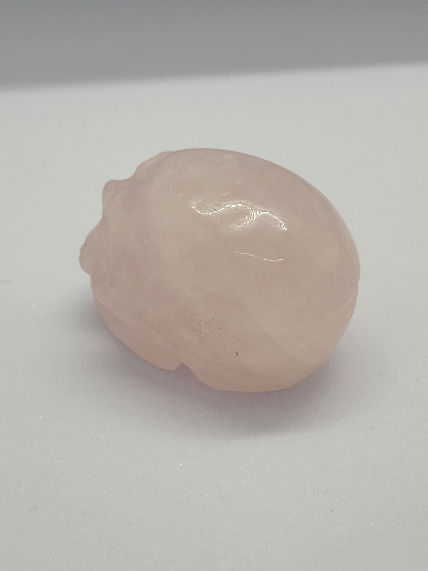 Rose Quartz small skull