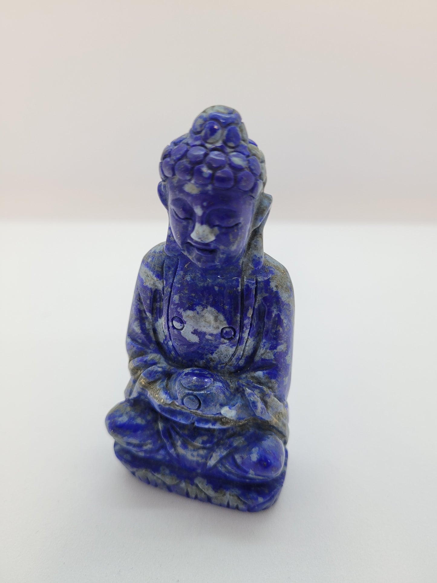 Lapis Lazuli Buddha carving