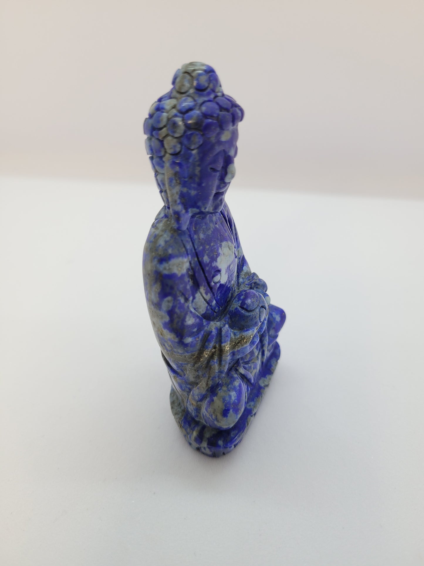 Lapis Lazuli Buddha carving