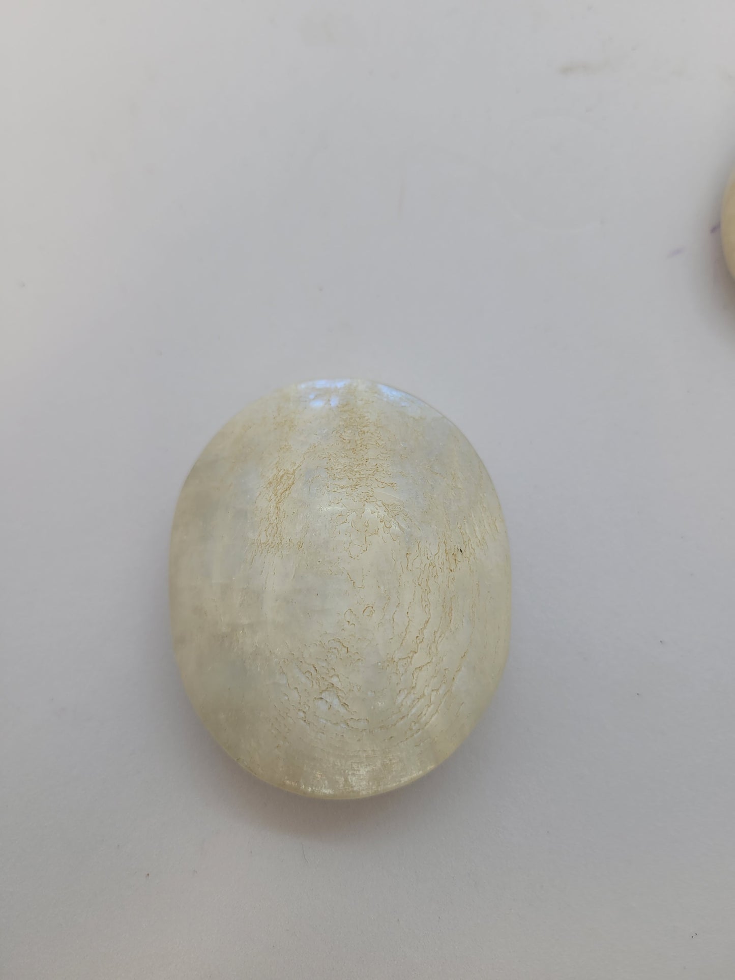 Moonstone Palm Stones