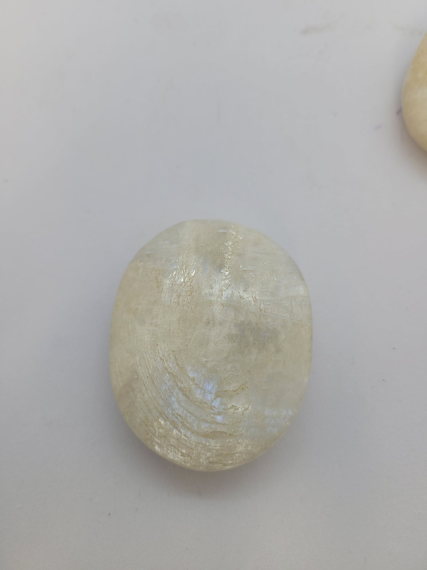 Moonstone Palm Stones