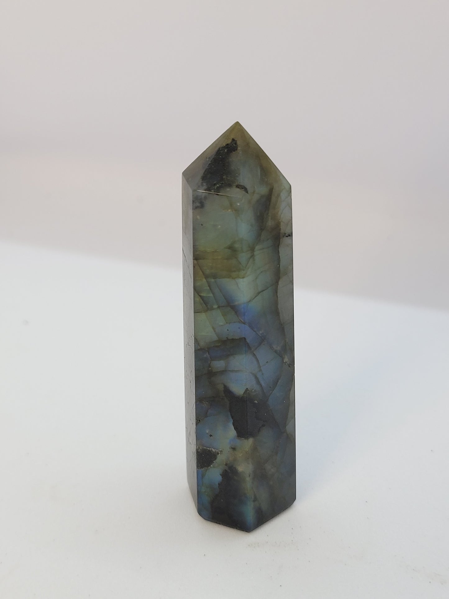 Labradorite Hexagonal Tower