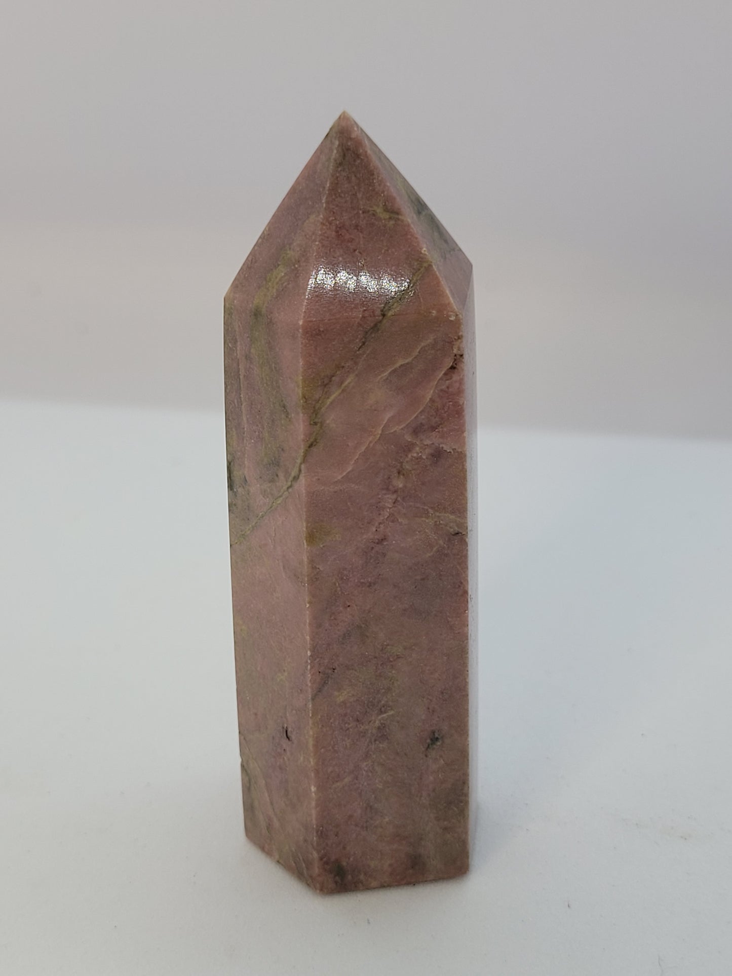 Rhodonite tower