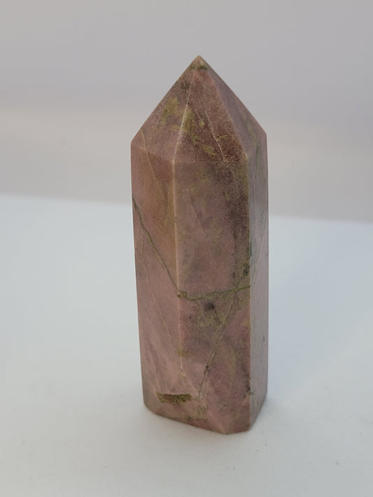 Rhodonite tower