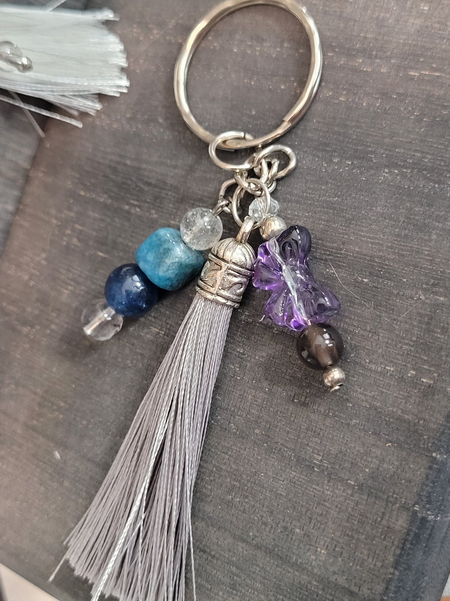 Silver & Gold Keychains - Handmade by Toria!