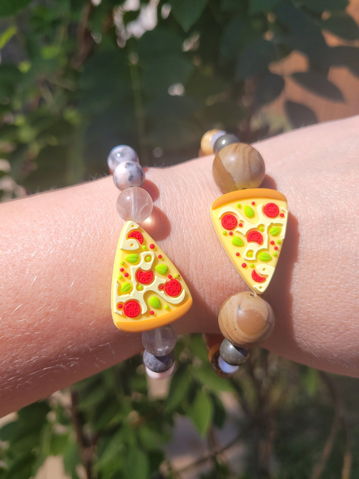 "The Pizza" Bracelet - handmade