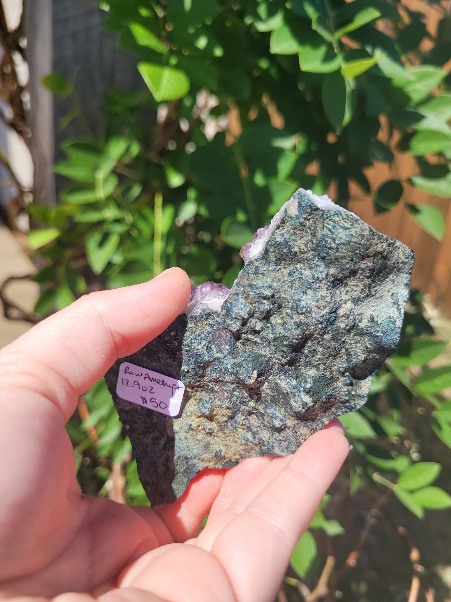 Deep Purple Raw Amethyst Specimen