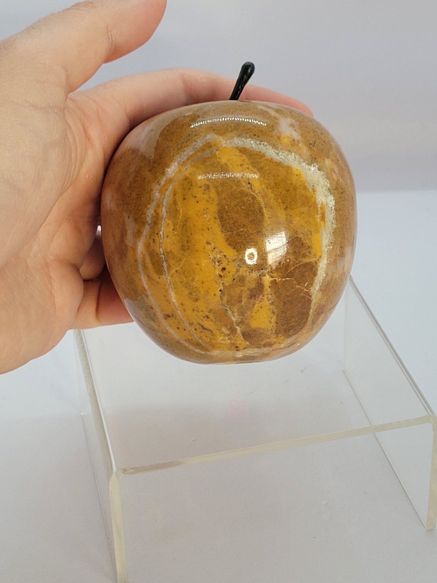 Yellow Jasper Apple - Large