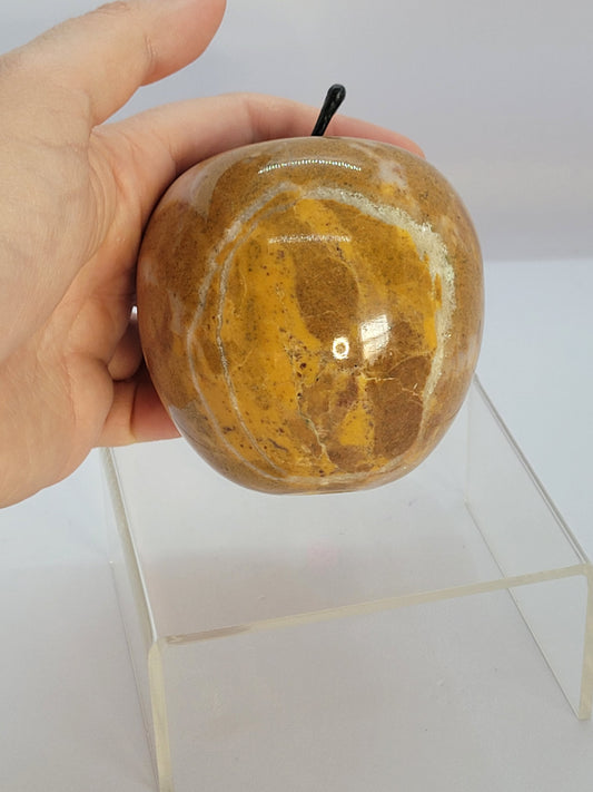 Yellow Jasper Apple - Large