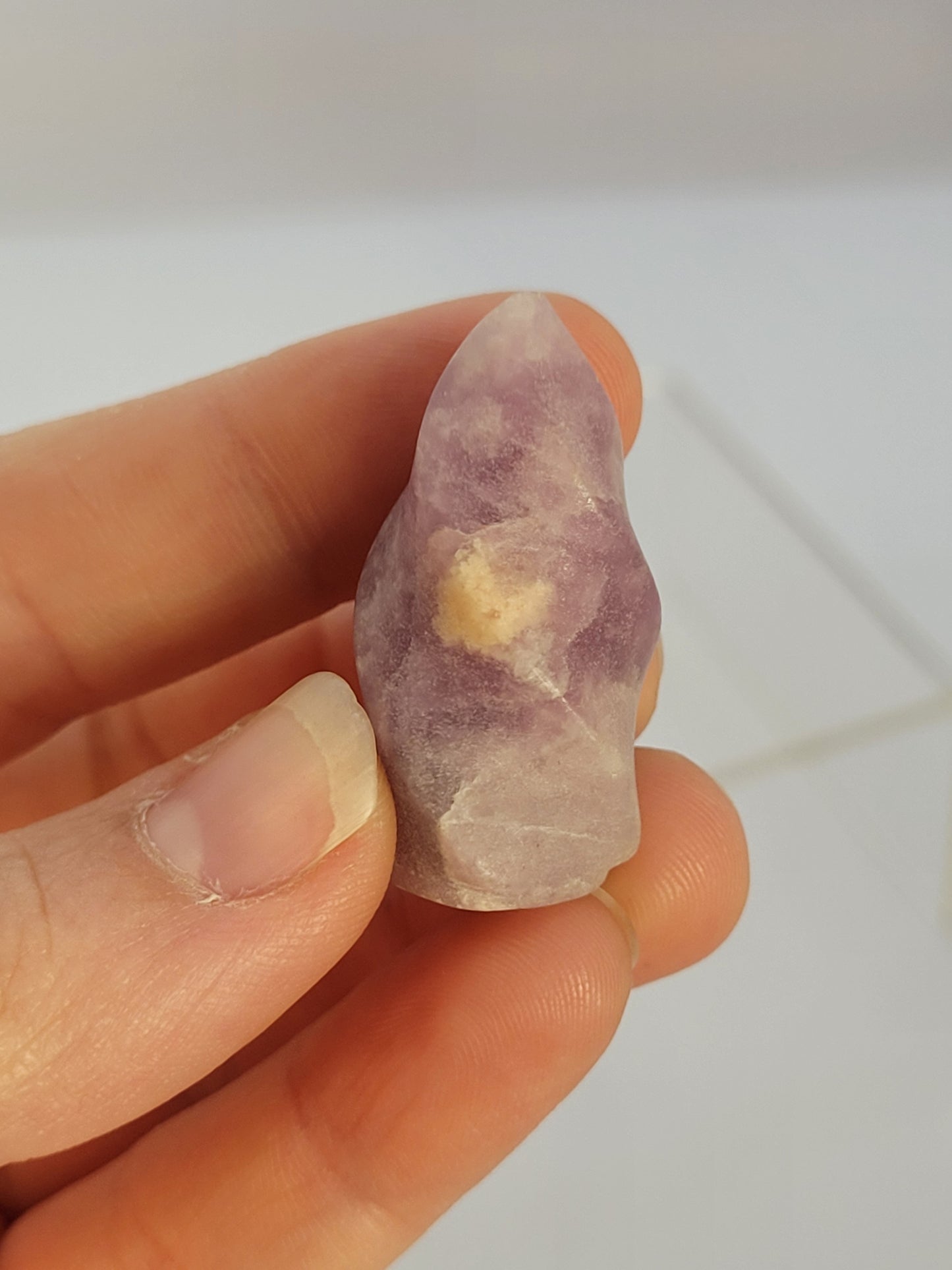 Mini Lepidolite Flame