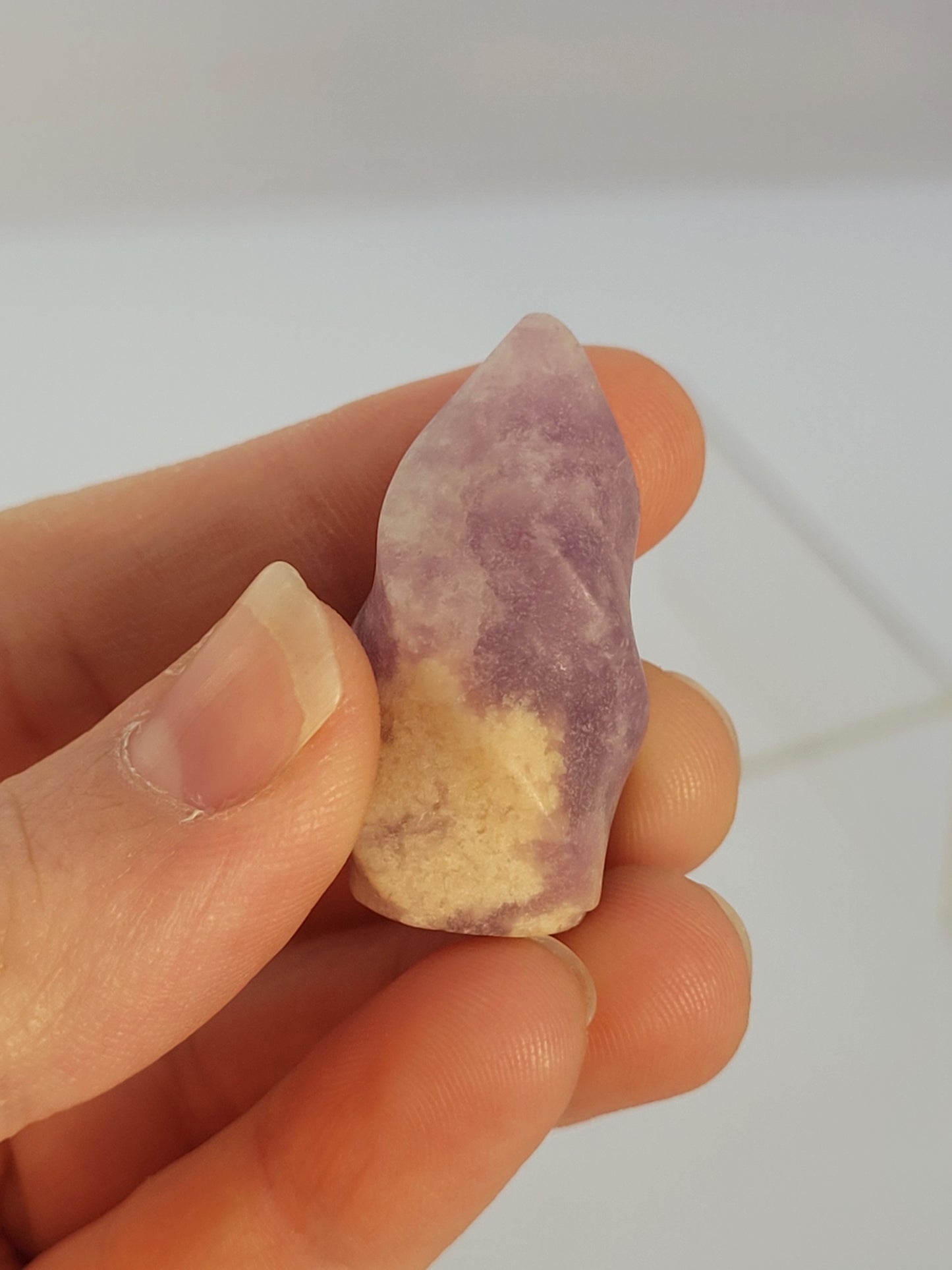 Mini Lepidolite Flame