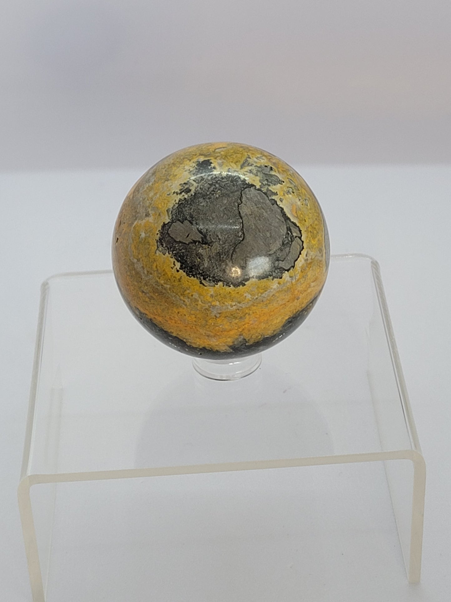 Bumble Bee Jasper Sphere