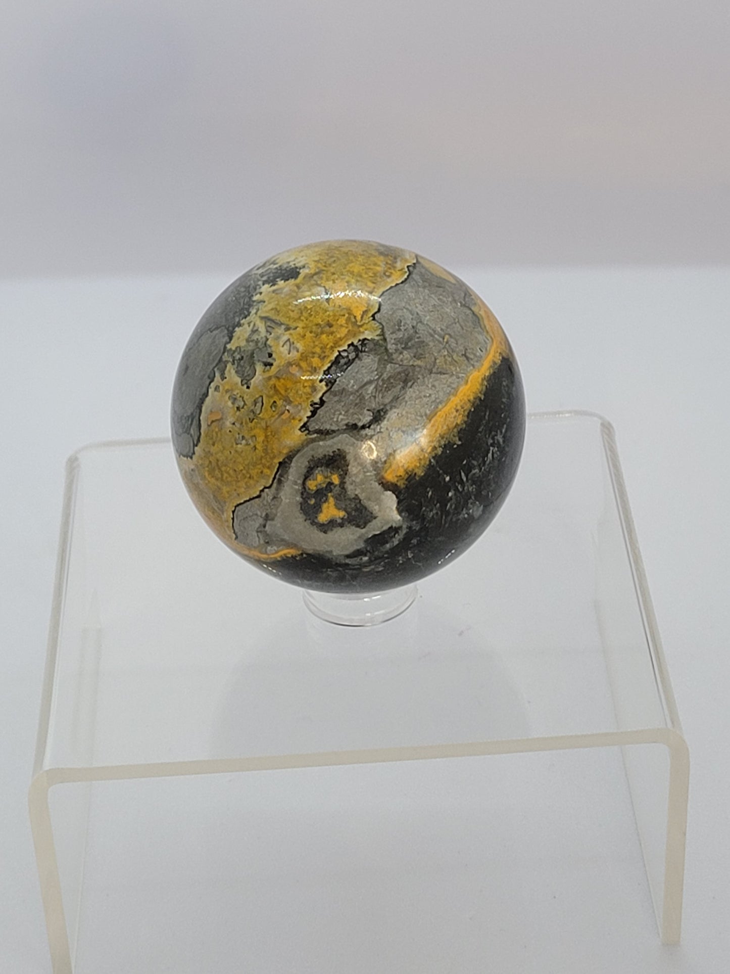 Bumble Bee Jasper Sphere