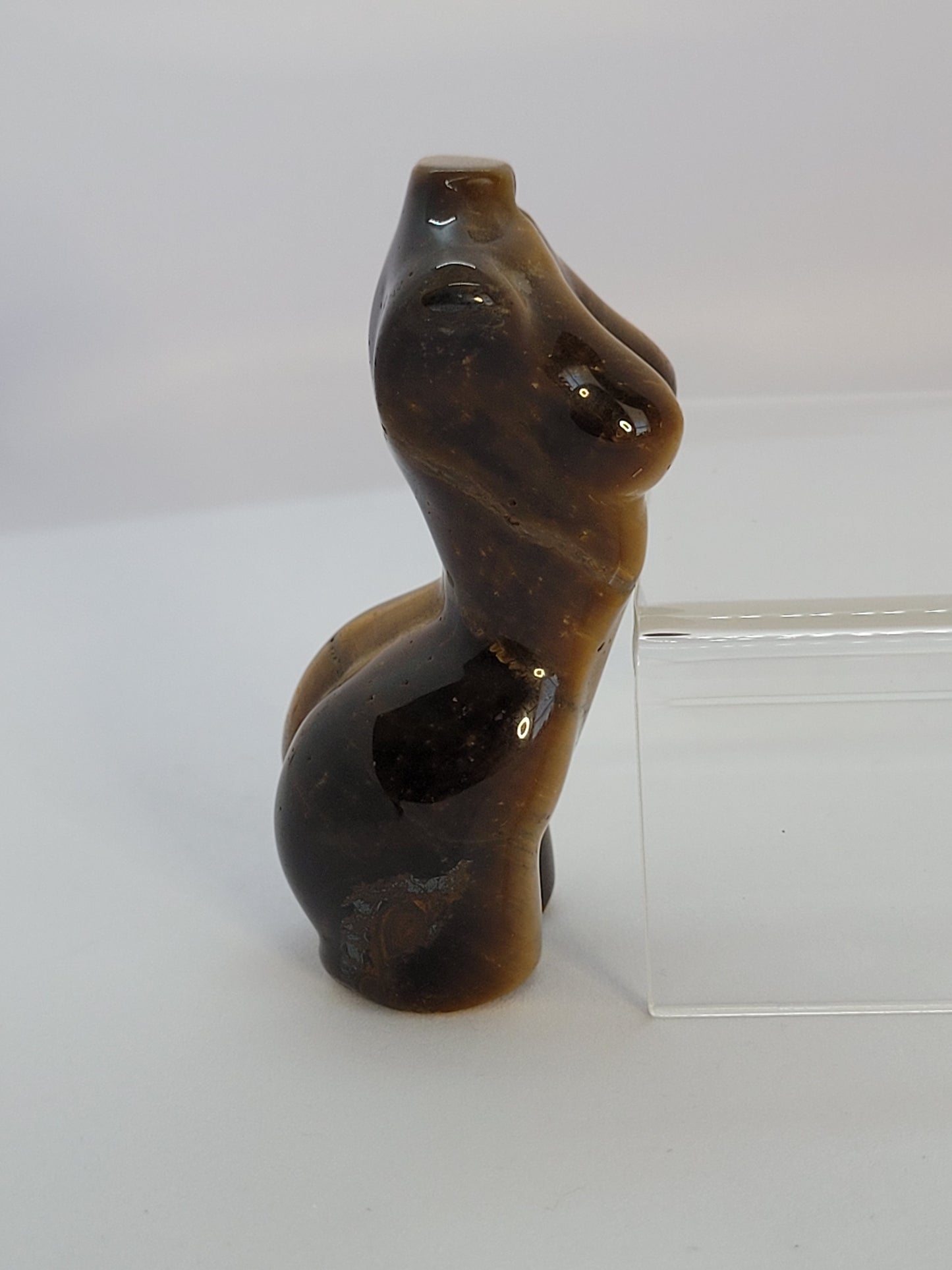 Tigers Eye Lady Body carvings