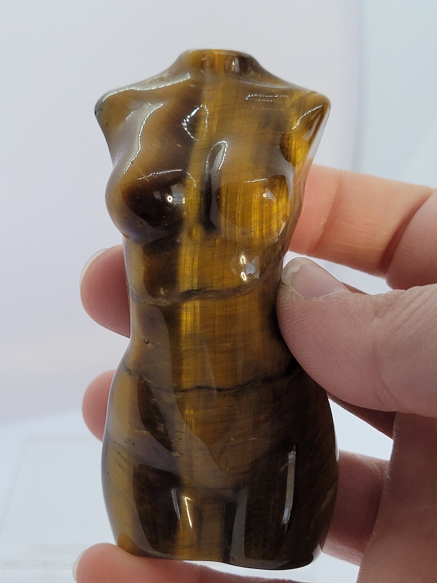 Tigers Eye Lady Body carvings