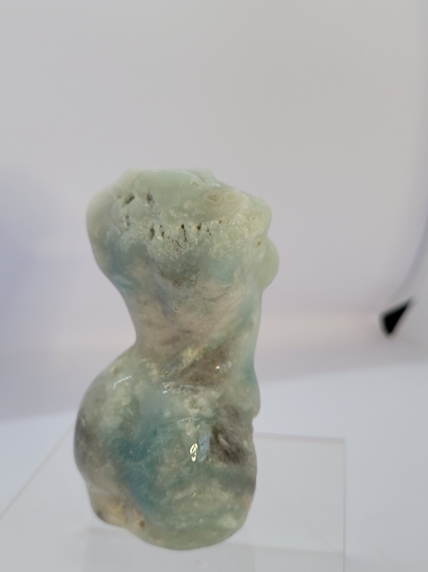 Caribbean Calcite Lady Body carvings