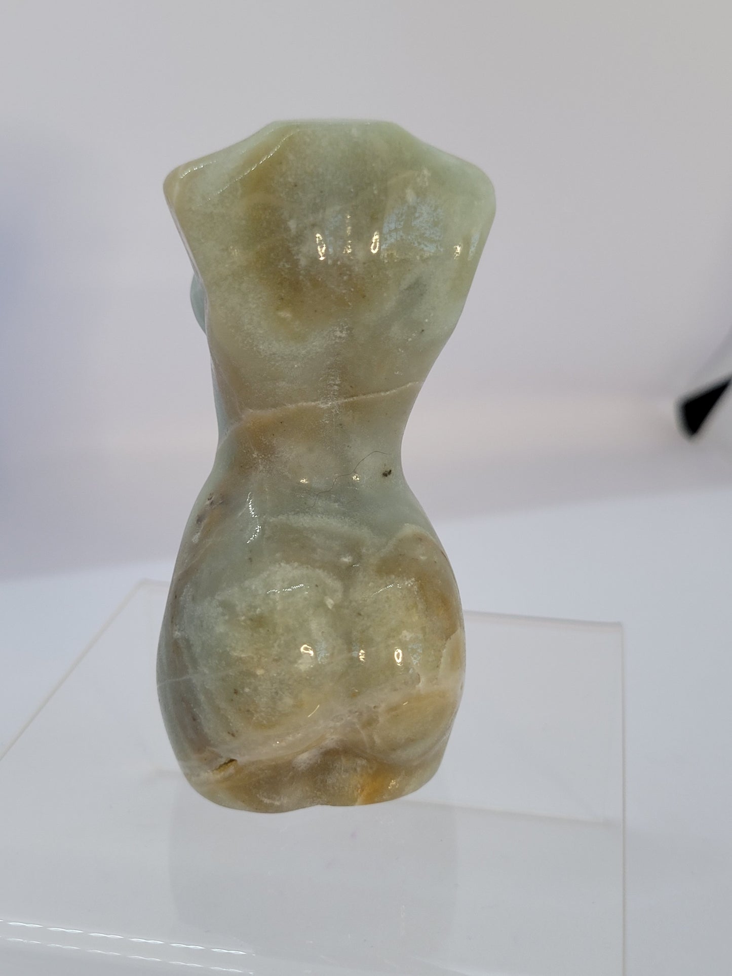 Caribbean Calcite Lady Body carvings