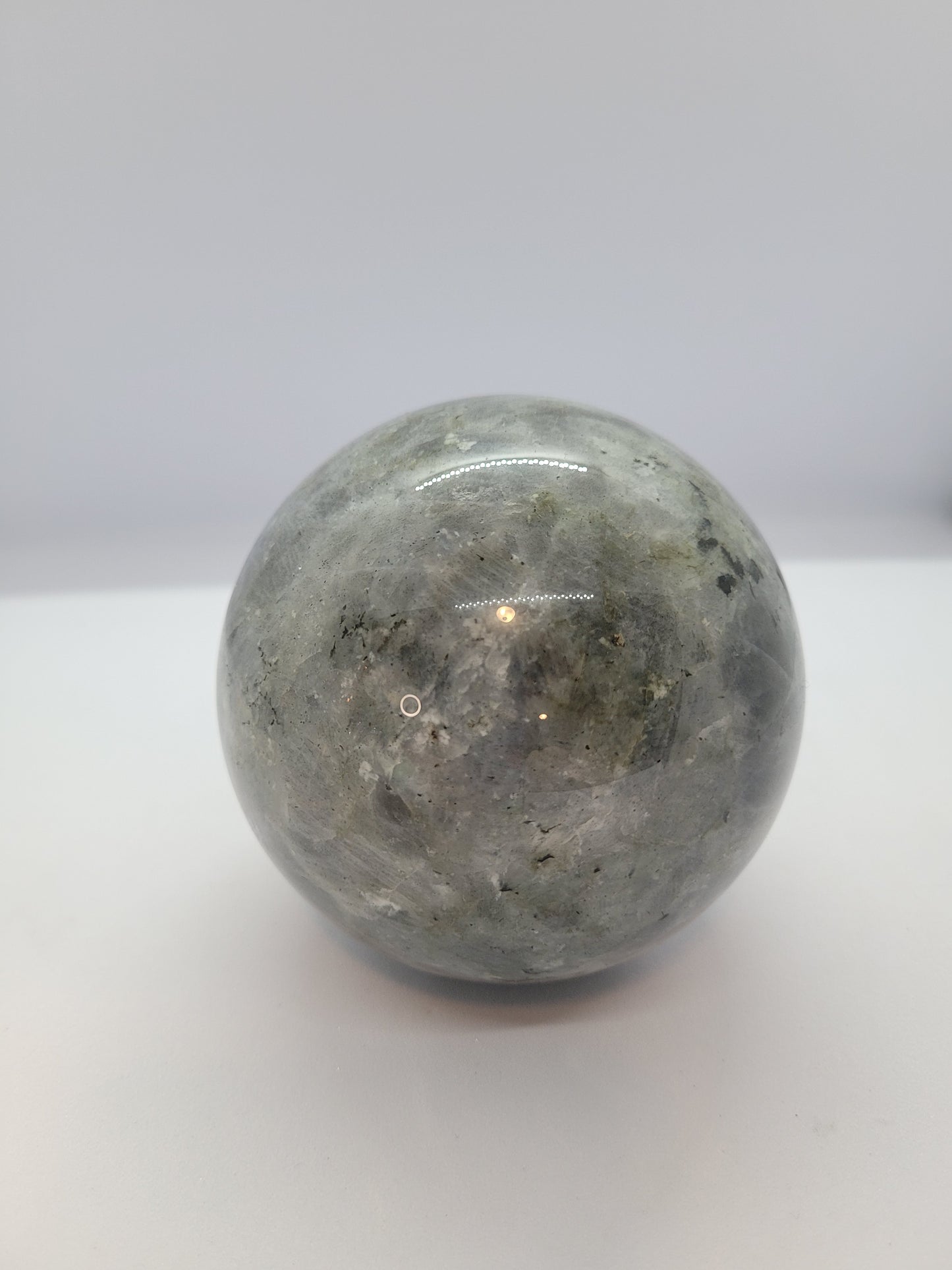 XL Labradorite Sphere - Confetti Flash