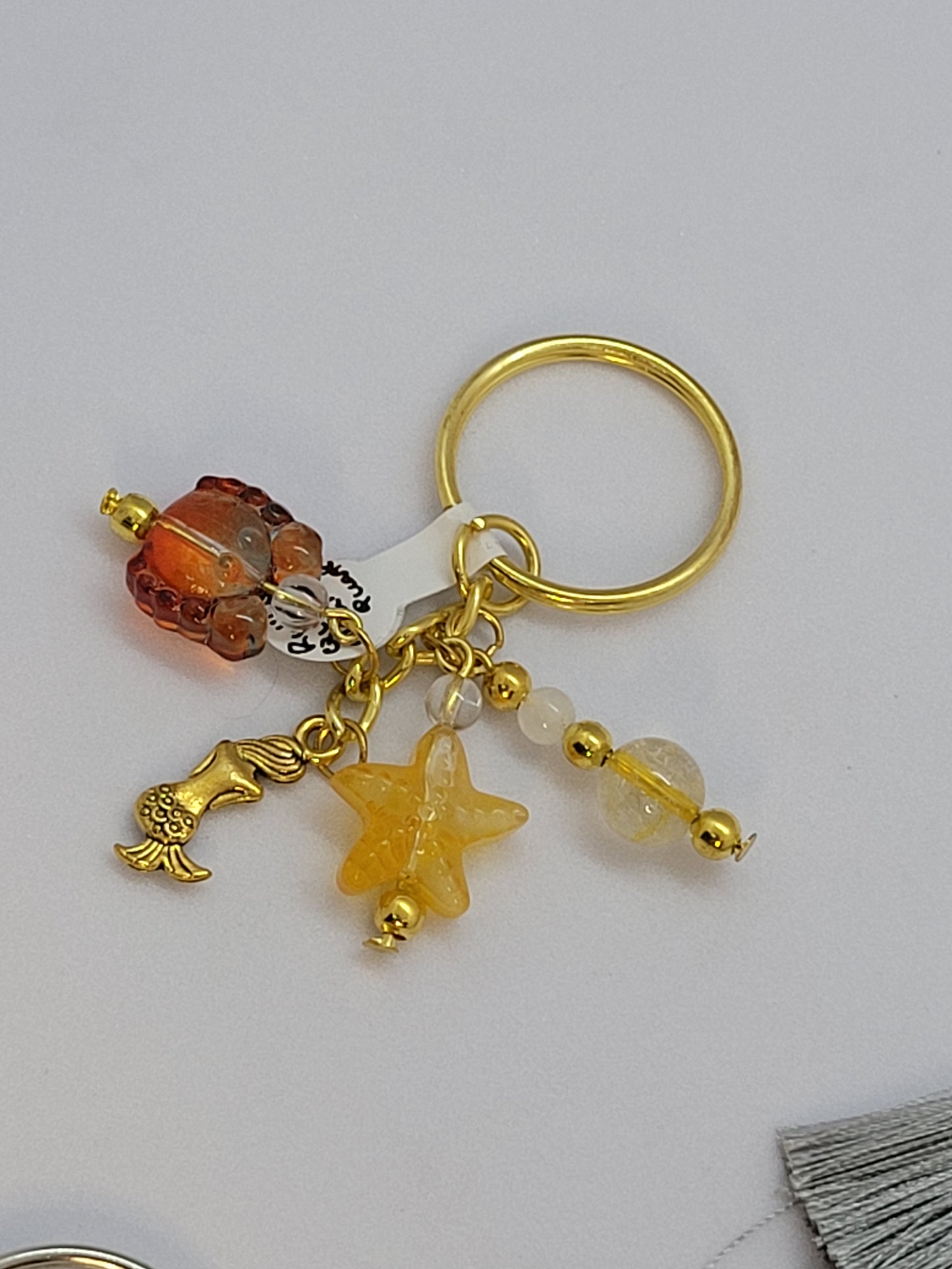 Silver & Gold Keychains - Handmade by Toria!