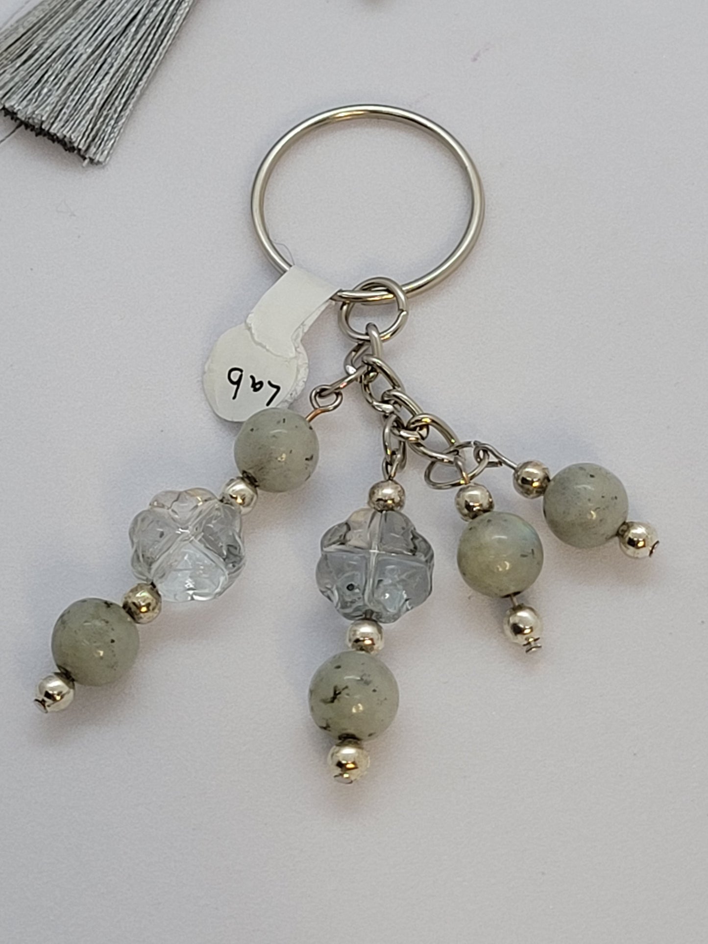 Silver & Gold Keychains - Handmade by Toria!