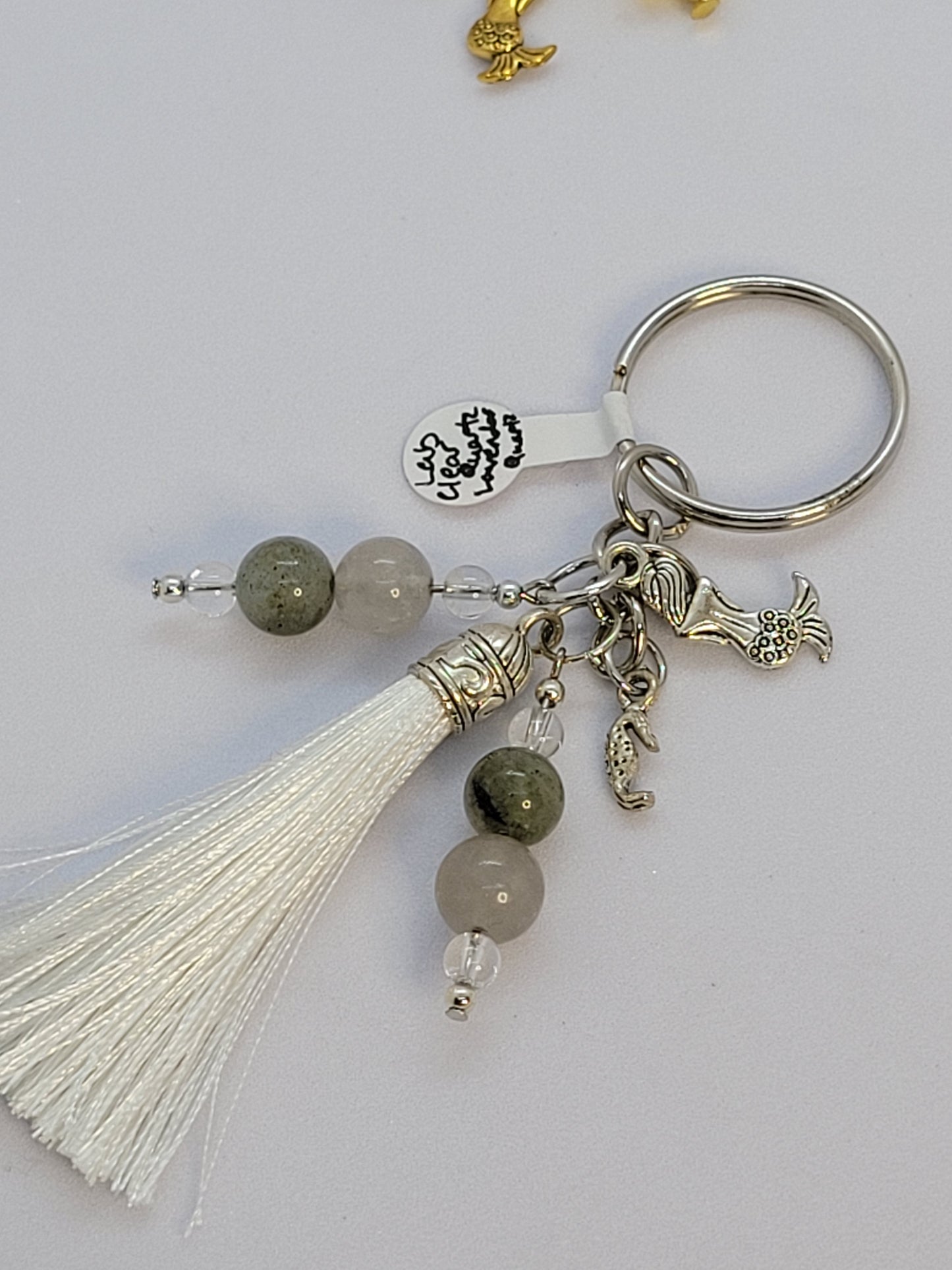Silver & Gold Keychains - Handmade by Toria!