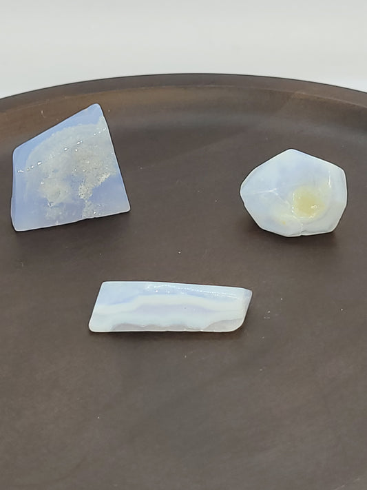 Blue Lace Agate Freeforms - Small