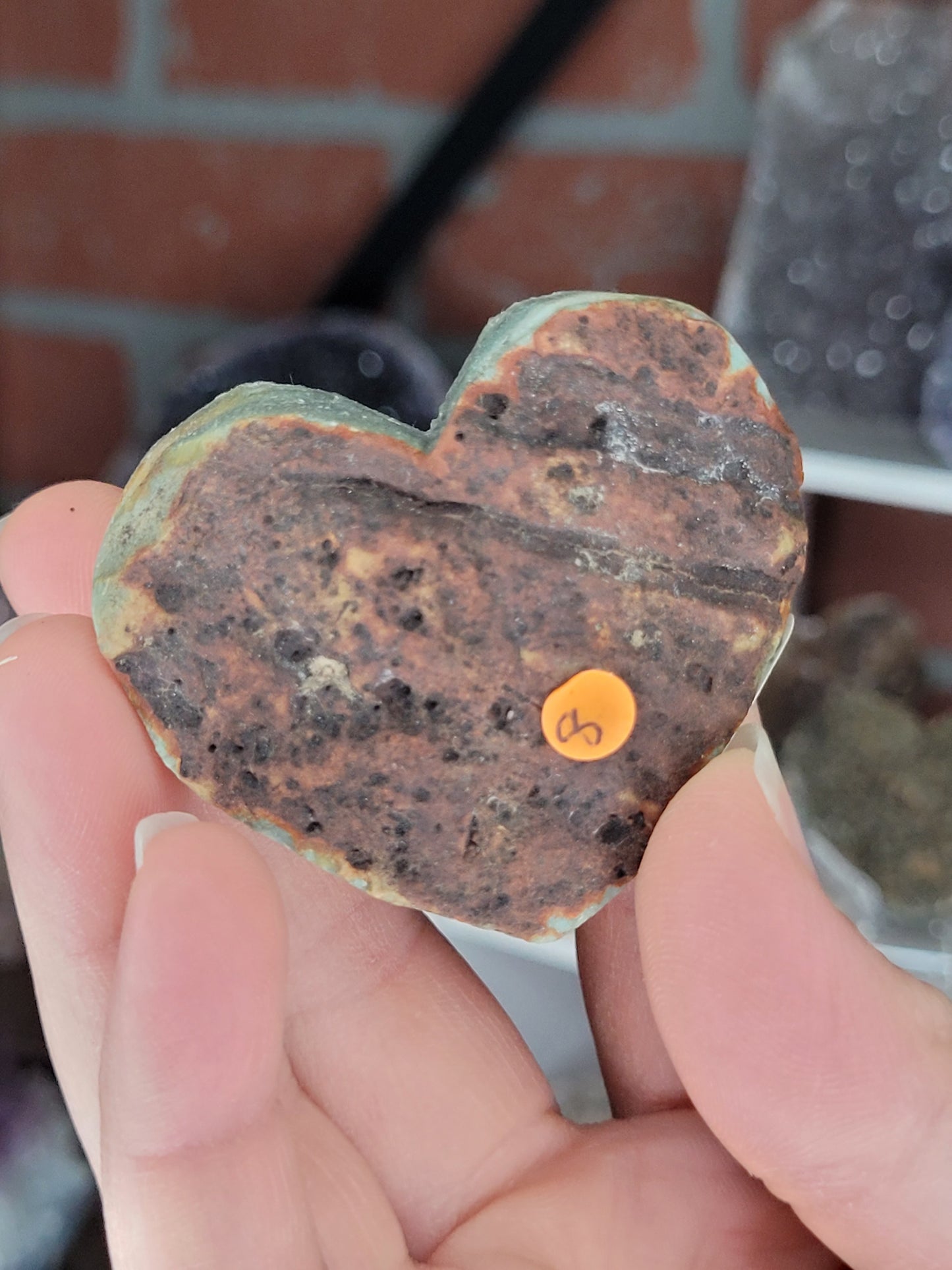 Assorted Raw Amethyst Hearts