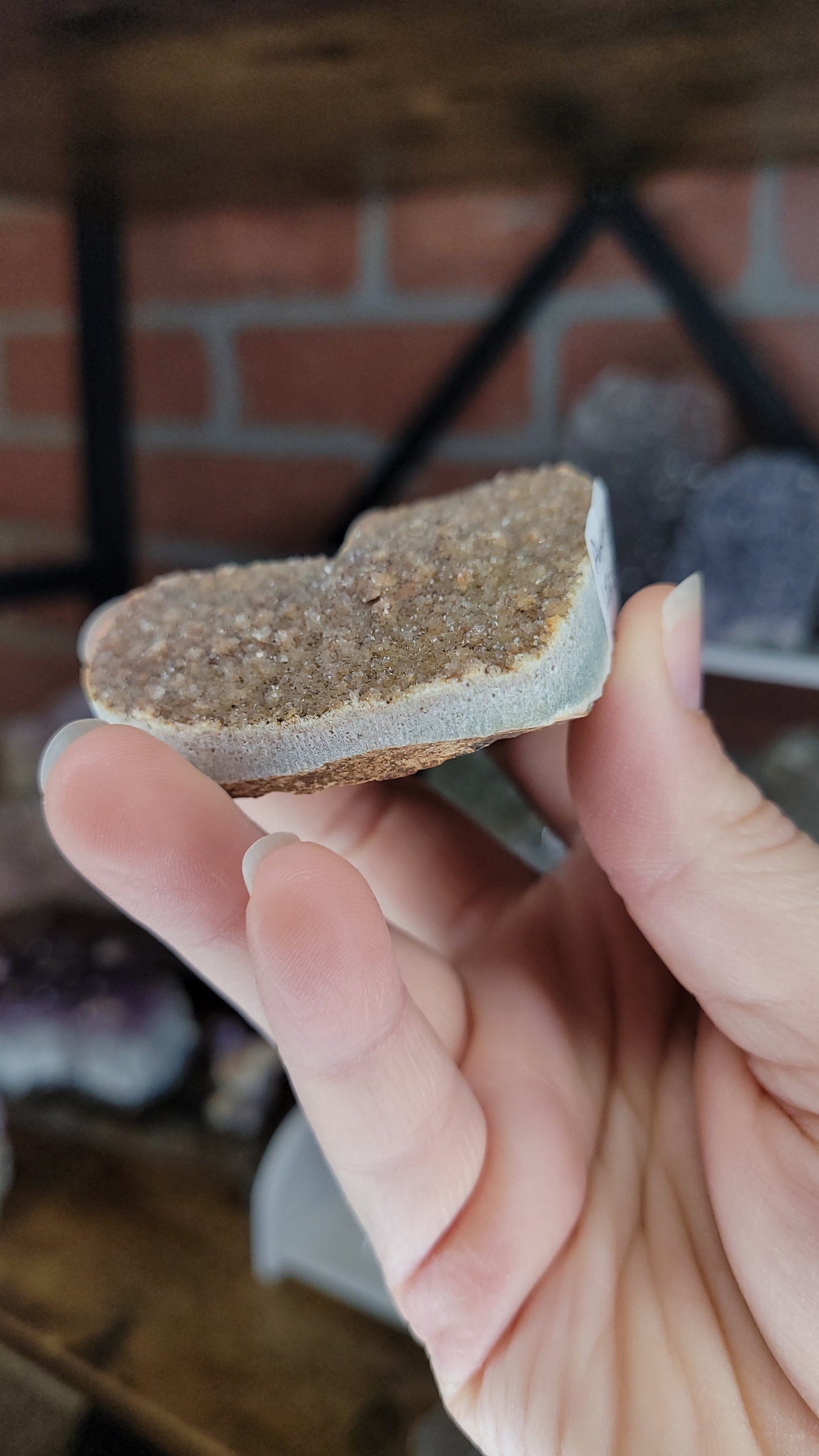 Assorted Raw Amethyst Hearts