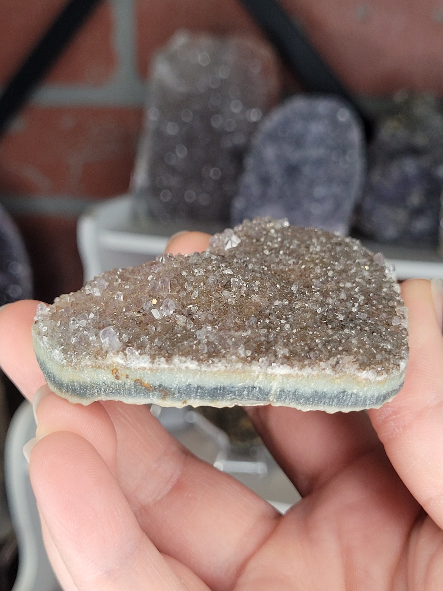 Assorted Raw Amethyst Hearts