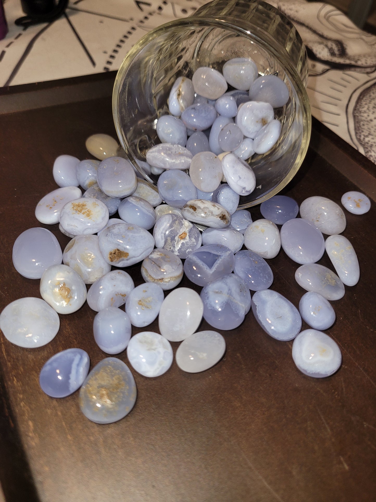 Blue Lace Agate Tumble
