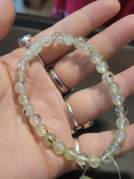 Prehnite Bracelet - 6mm