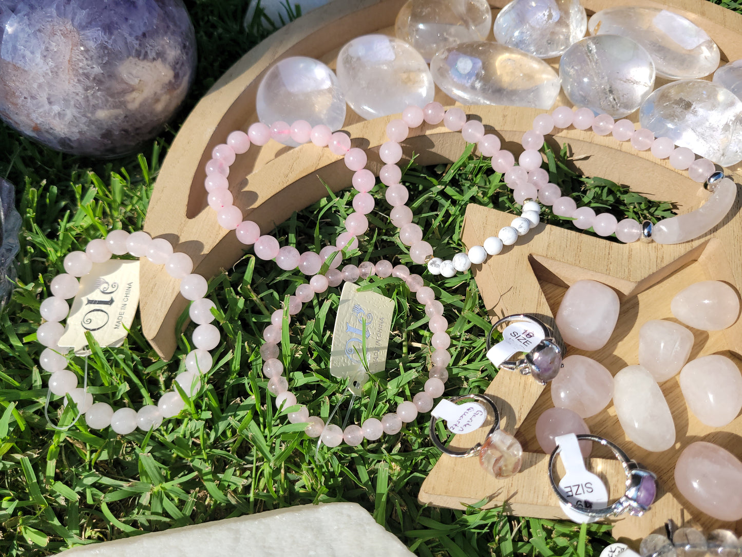 Rose Quartz Bracelets