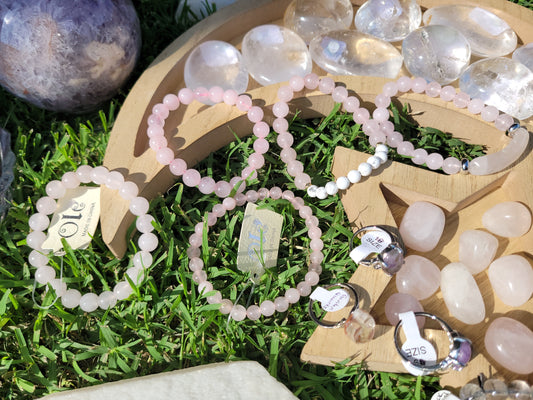 Rose Quartz Bracelets
