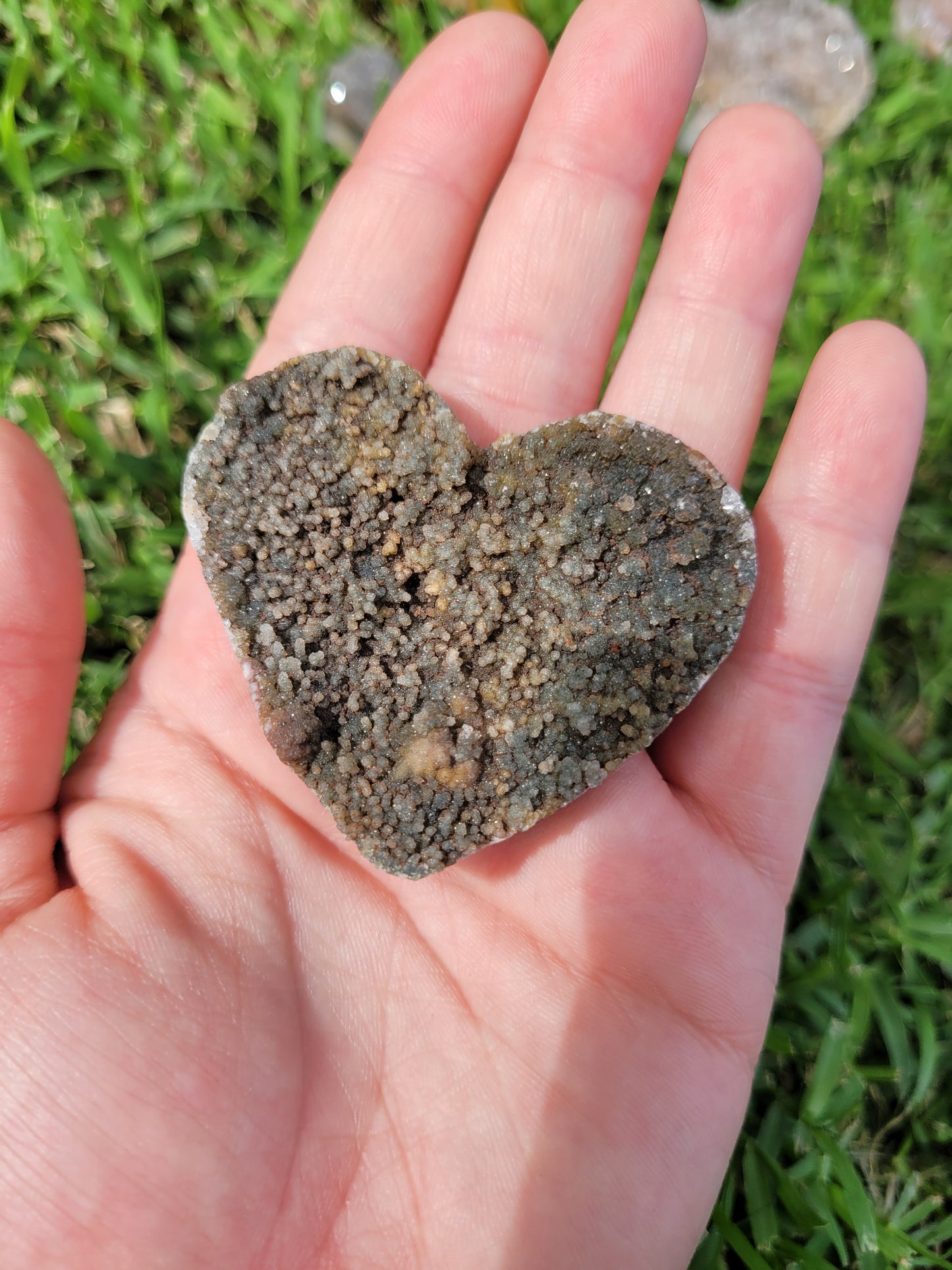 Assorted Raw Amethyst Hearts