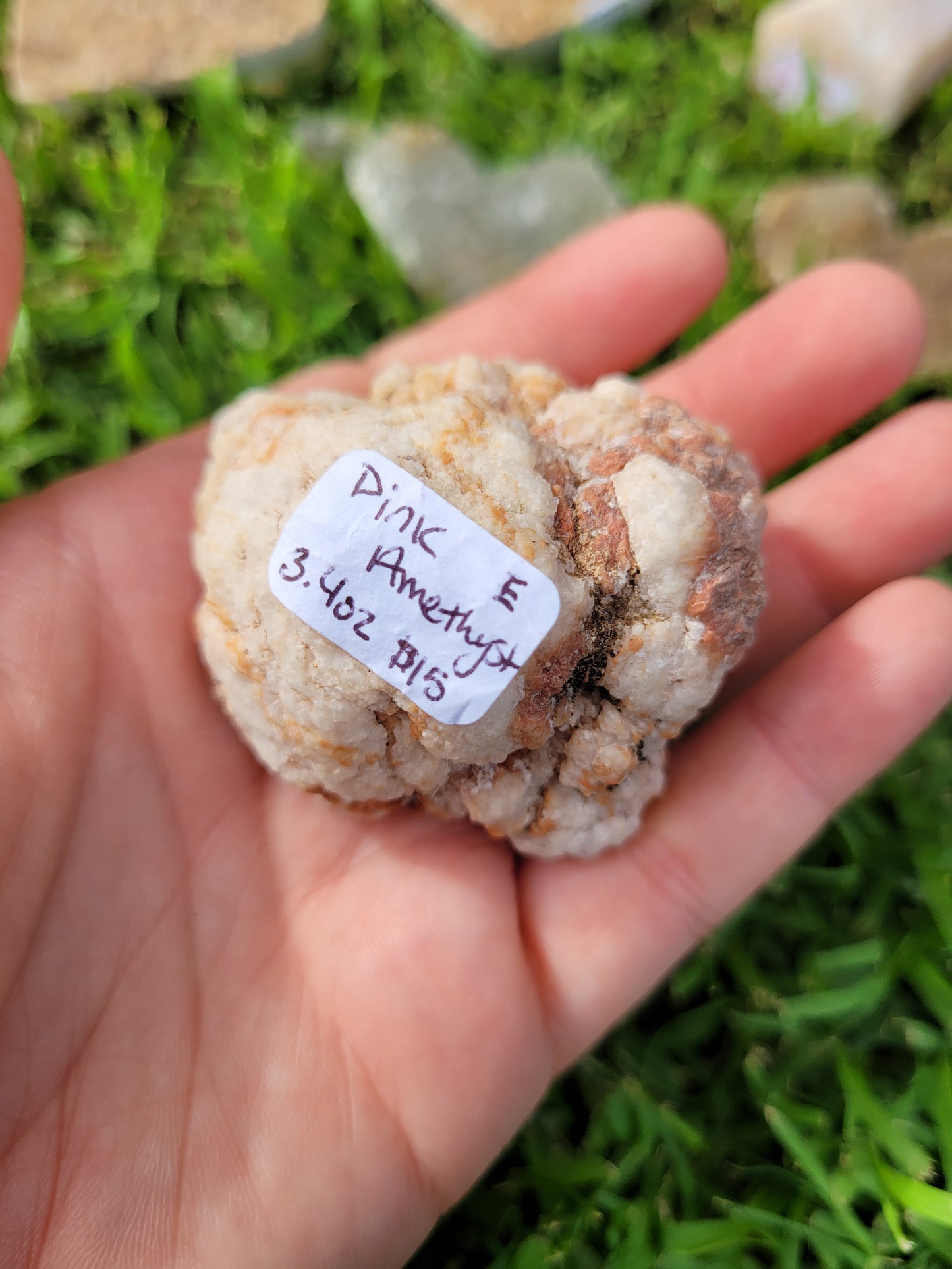 Pink Amethyst Geode Specimens