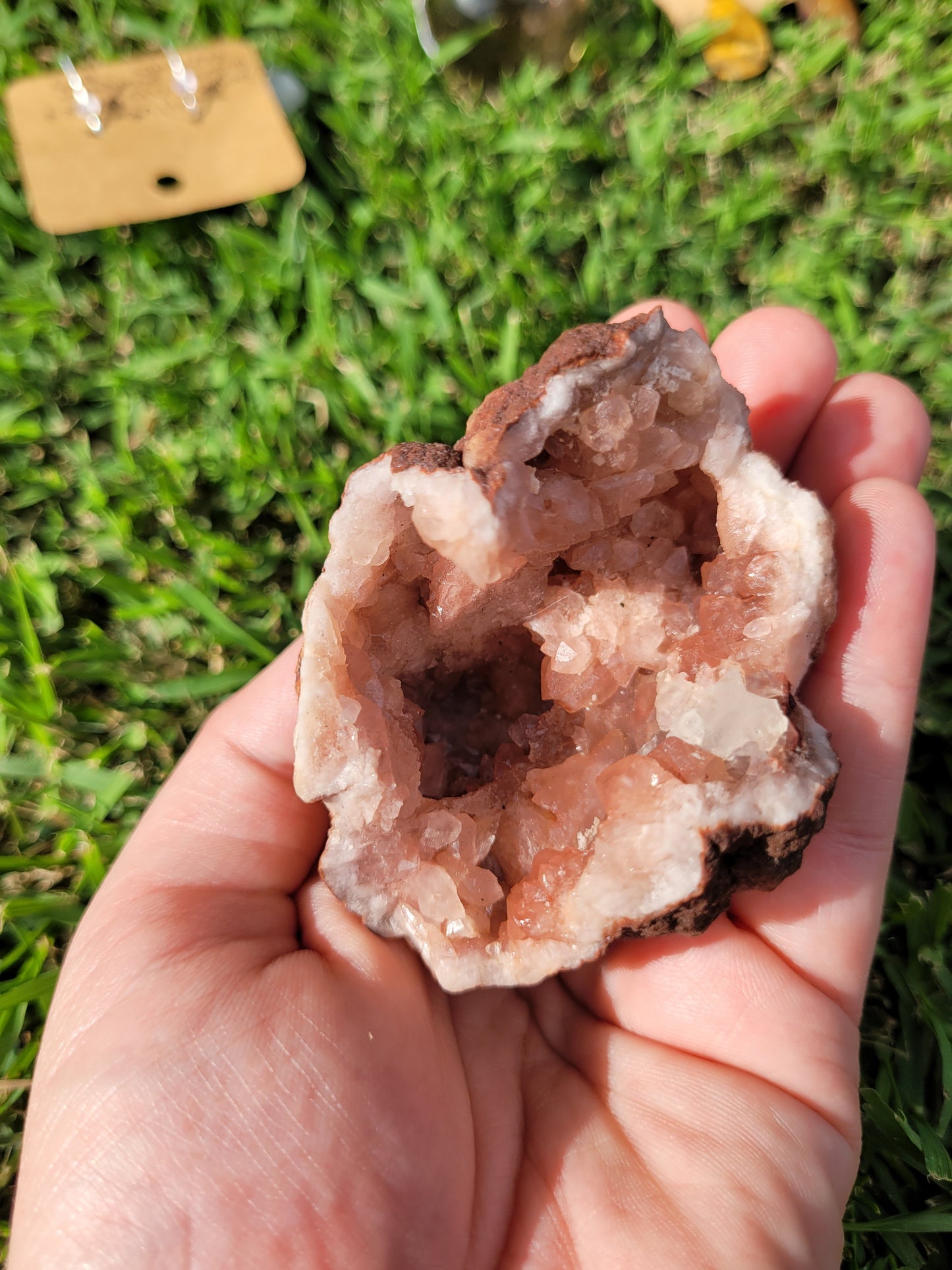 Pink Amethyst Geode Specimens