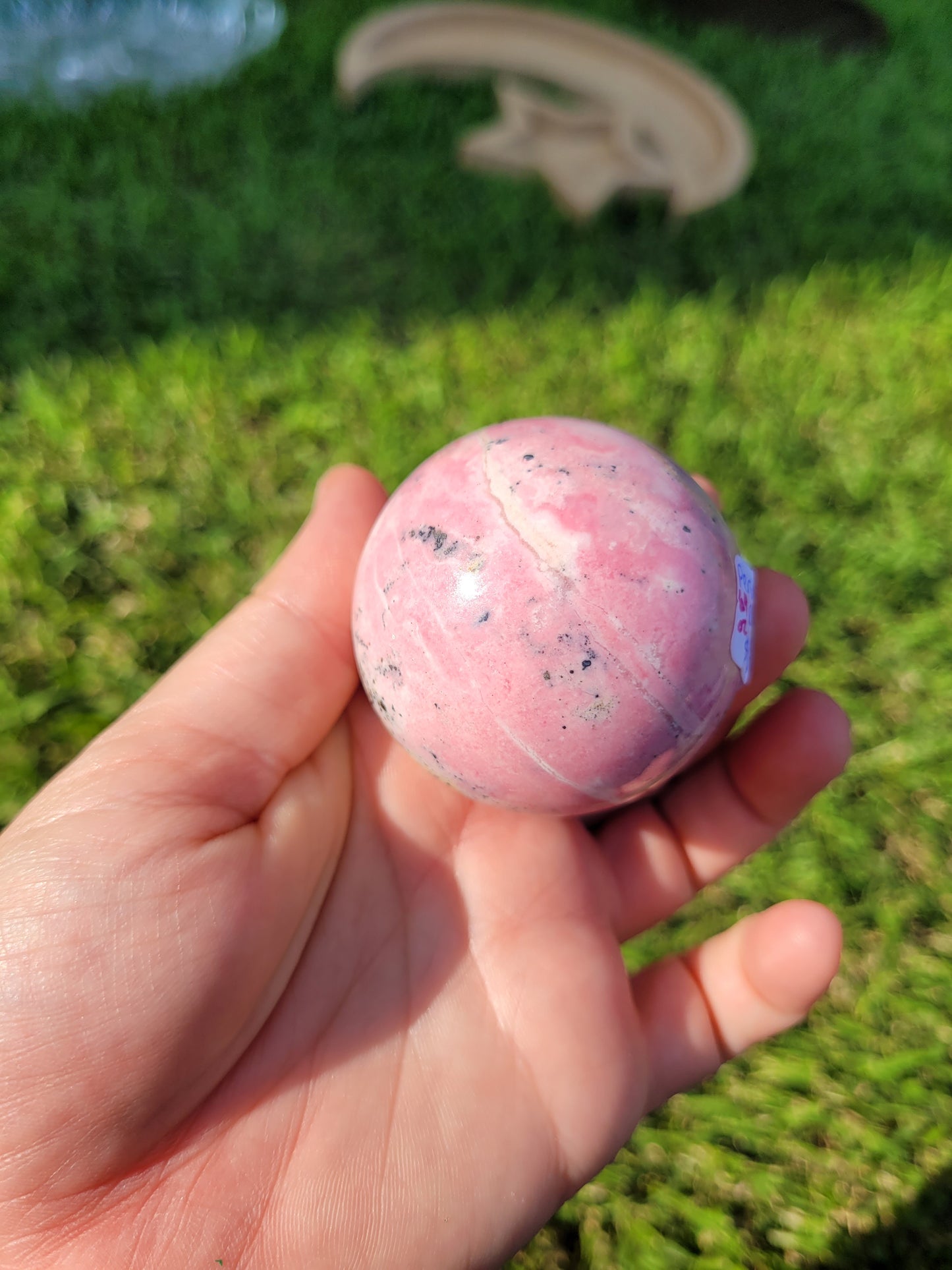 Peruvian Rhodonite Spheres