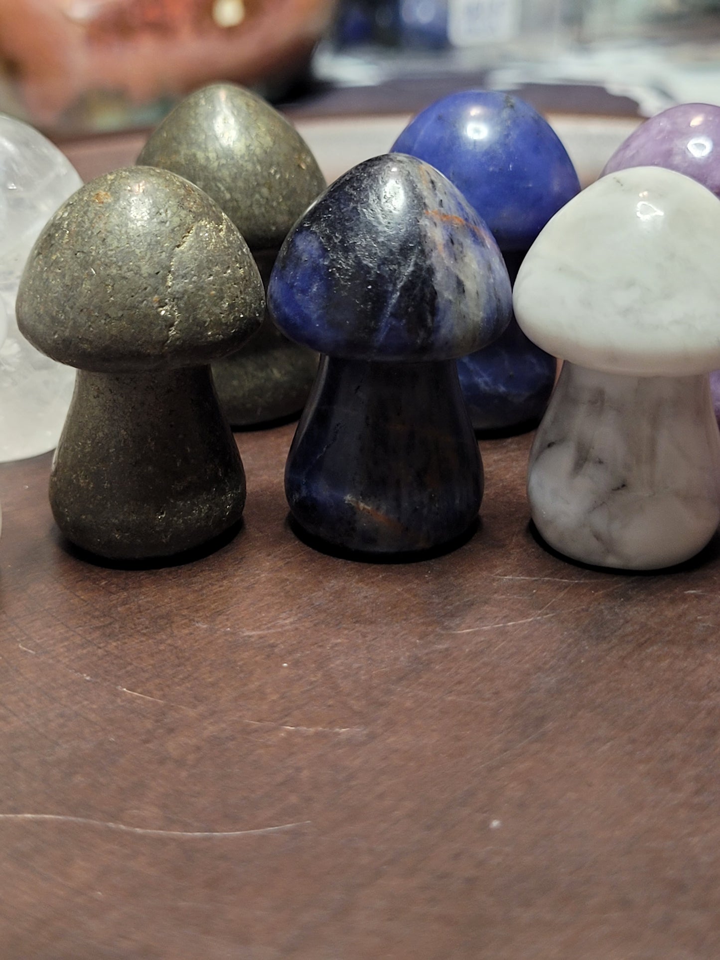 Mushroom Carvings - Small