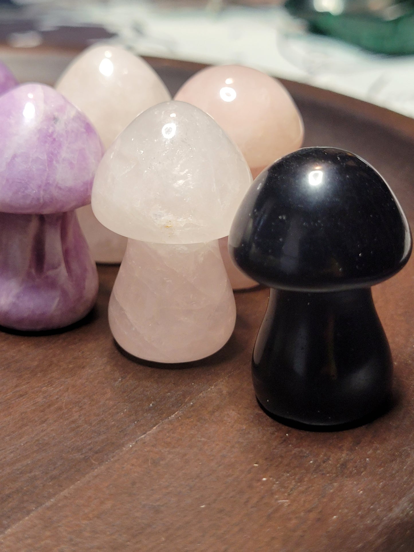 Mushroom Carvings - Small