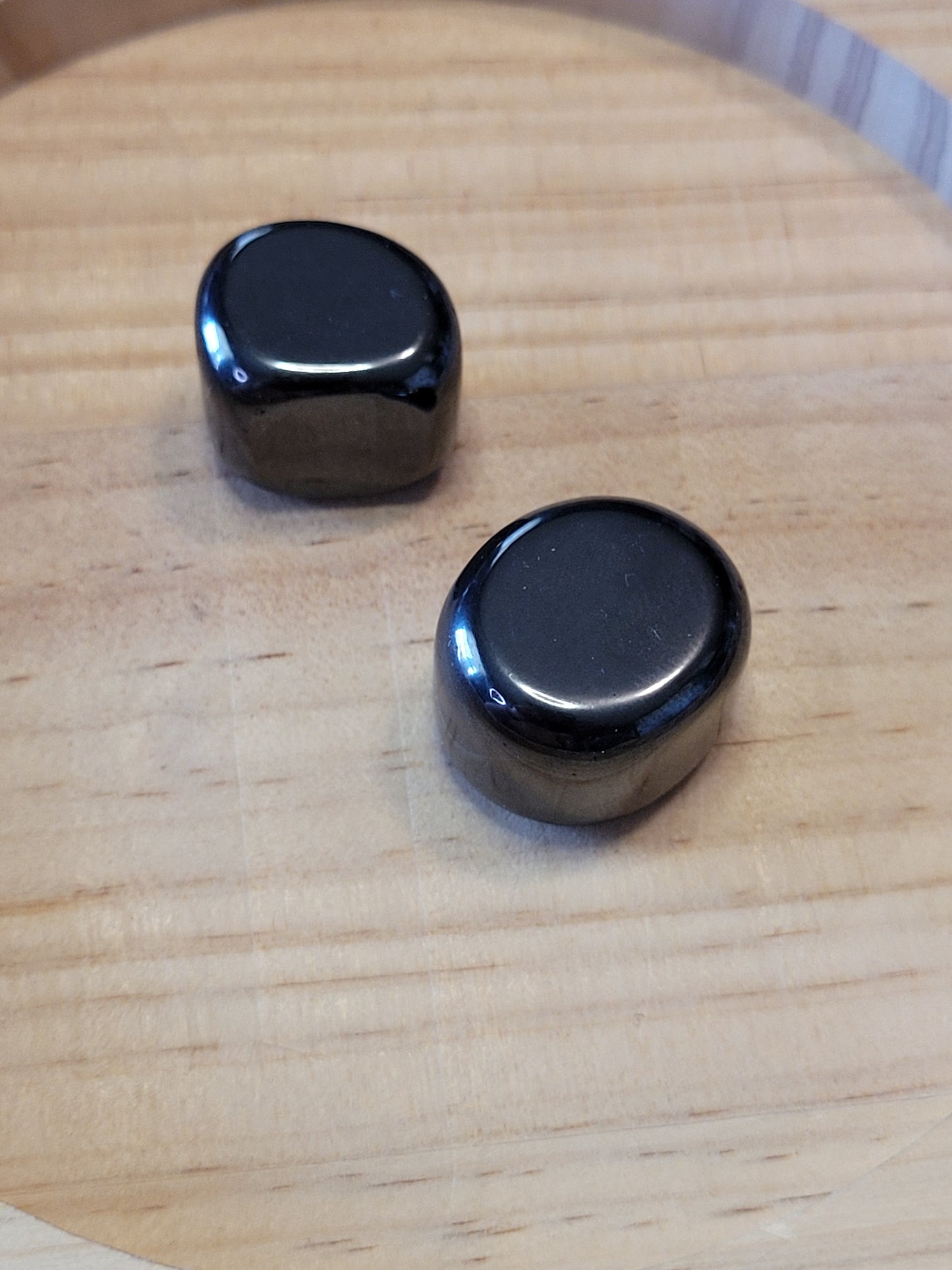 Hematite Cube Tumbles